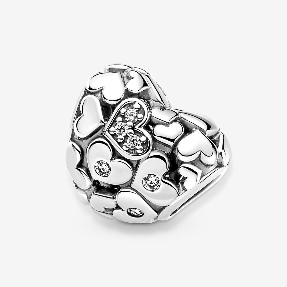 Charm Coração a Céu Aberto Cintilante [ENCOMENDA]