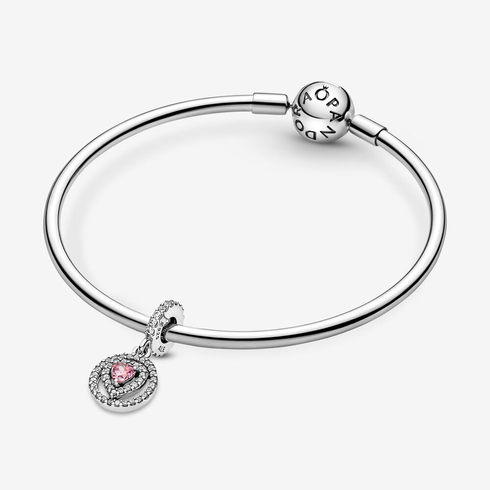 Charm de Coração Rosa [ENCOMENDA]
