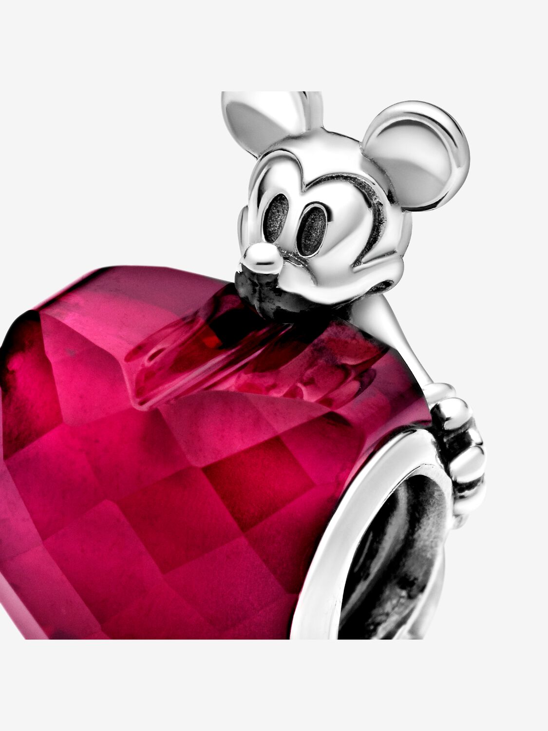 Charm Mickey Love Heart Charm