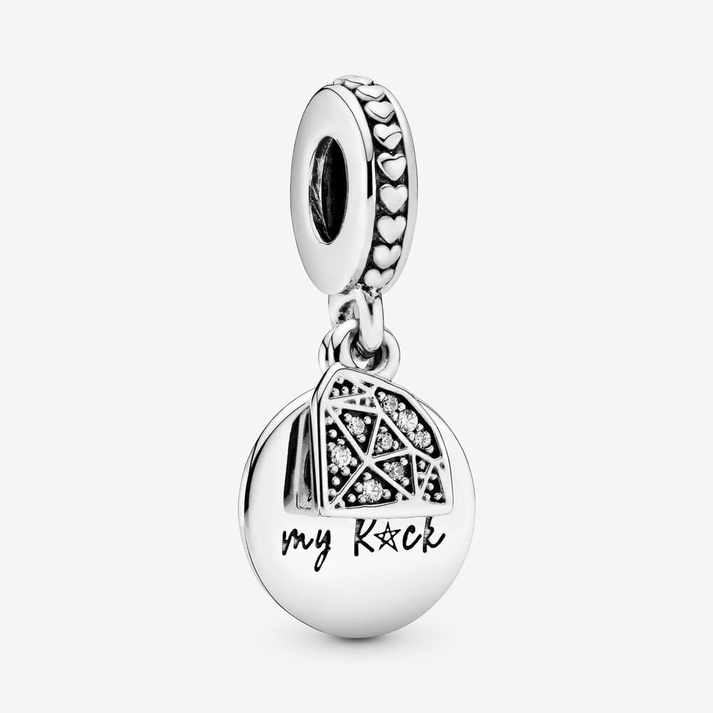 Charm Pendente You're My Rock [ENCOMENDA]