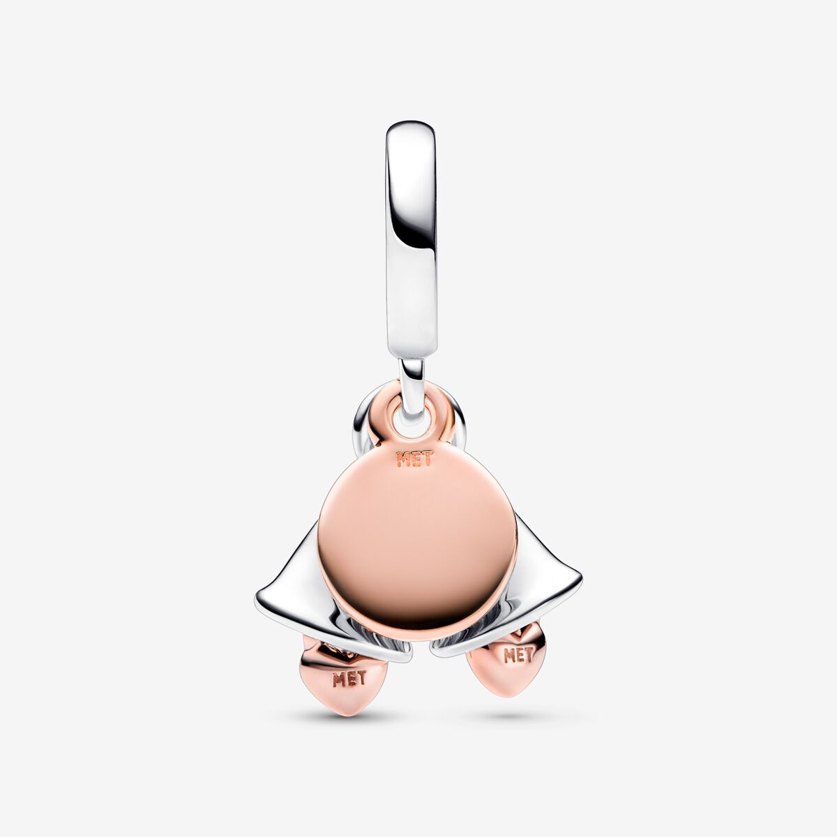 Charm Sinos de casamento de dois tons [ENCOMENDA]