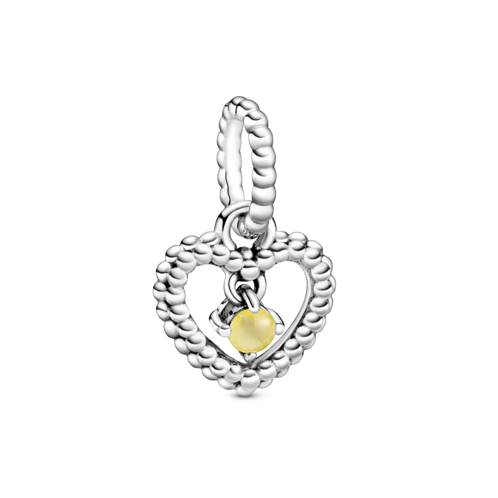 Charms Pendente Coração Esferas [ENCOMENDA]