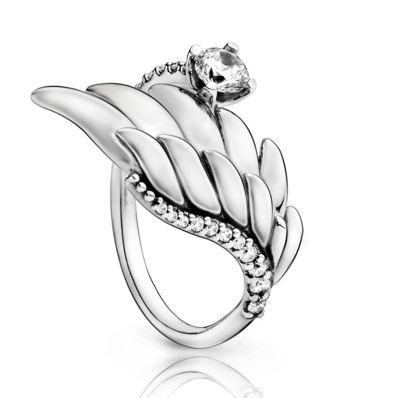 Anel Asas de Anjo Cintilante [ENCOMENDA]