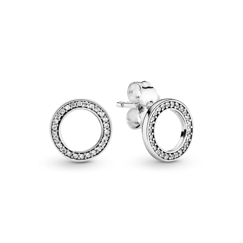 Brincos Signature Em Pave [ENCOMENDA]