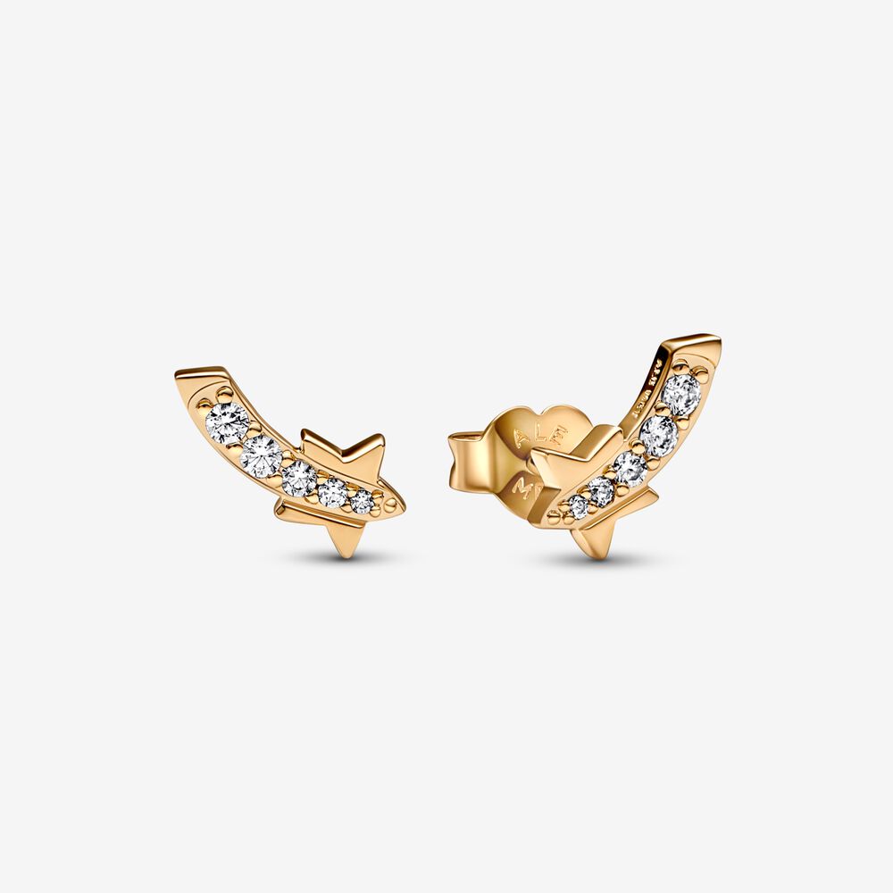 Brincos Pavé Estrela Cadente [ENCOMENDA]
