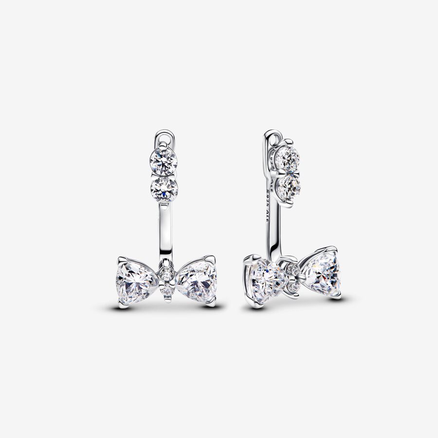 Brincos de Gota de Laço Cintilante [ENCOMENDA]