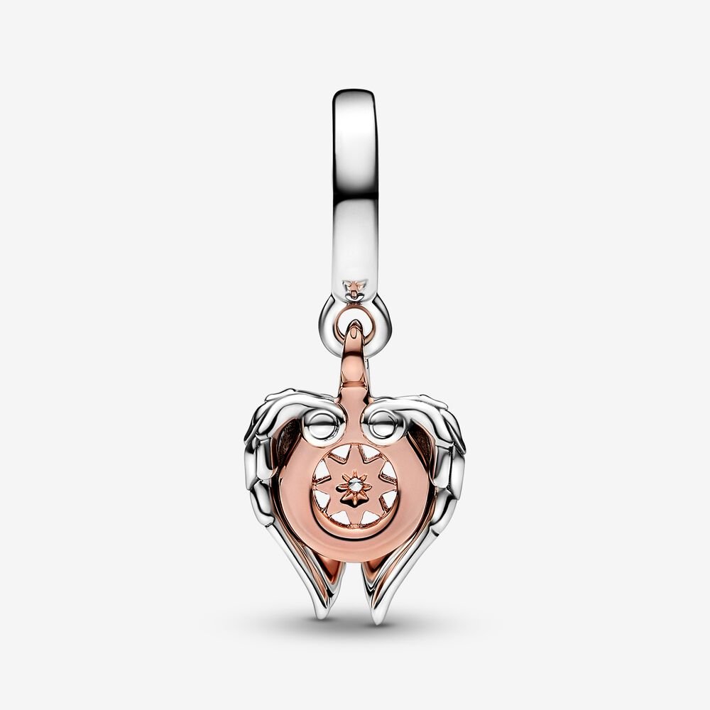 Charm Asas de Anjo e Bussola Celestial [ENCOMENDA]