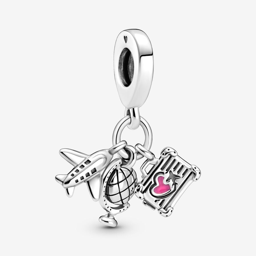 Charm Avião, Globo e Mala [ENCOMENDA]