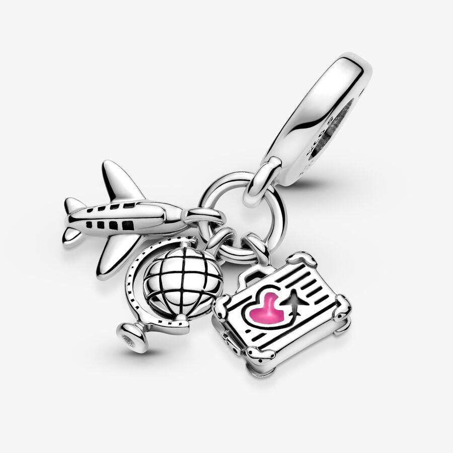 Charm Avião, Globo e Mala [ENCOMENDA]