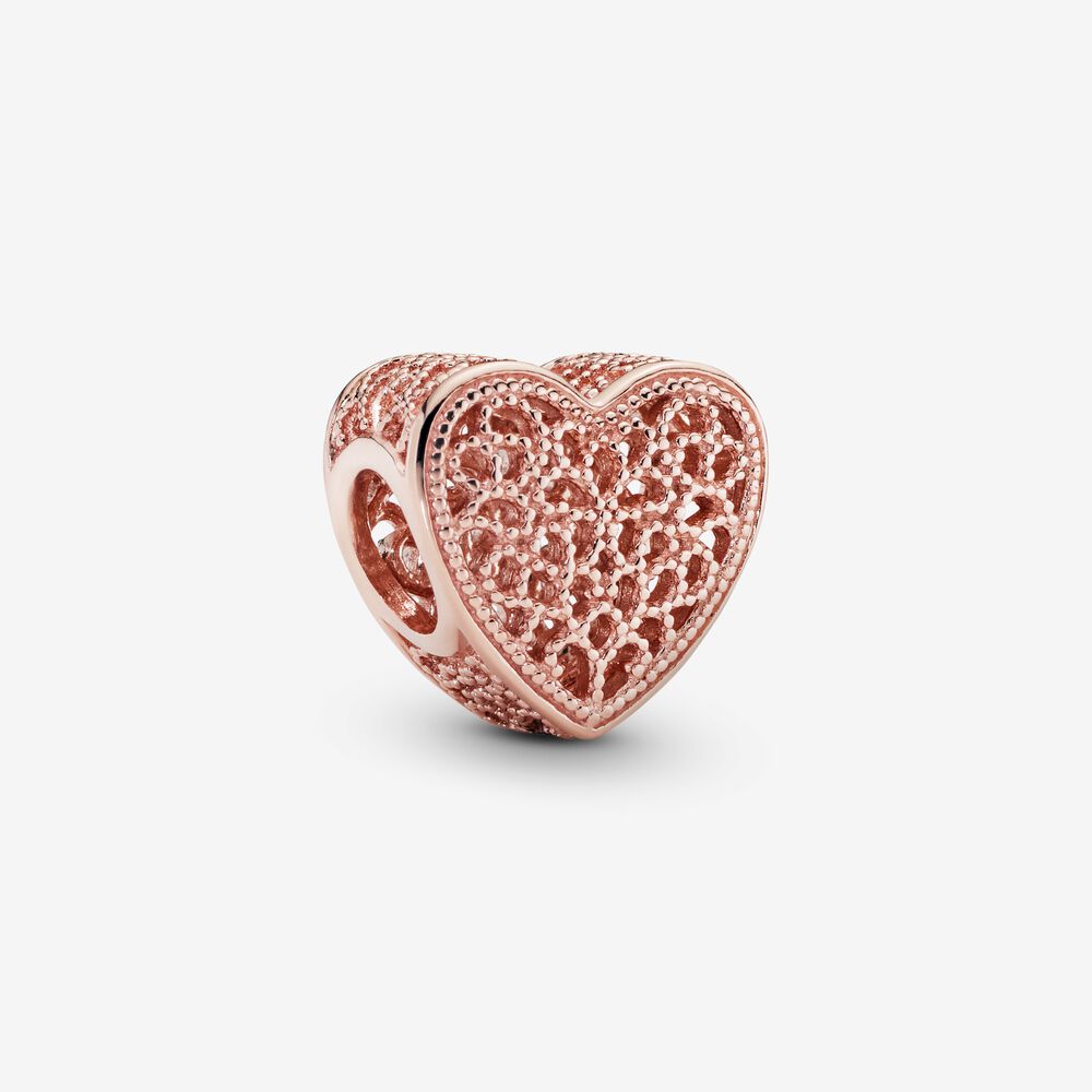 Charm Coração Rosé [ENCOMENDA]