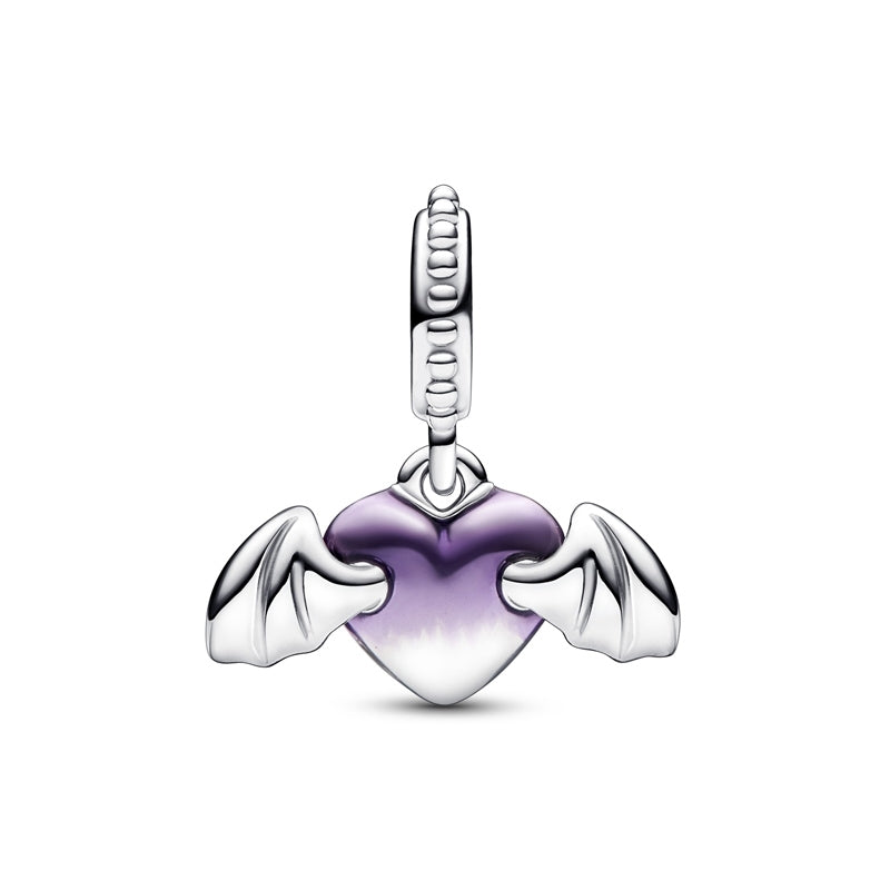 Charm Coração Vampiro Alado [ENCOMENDA]