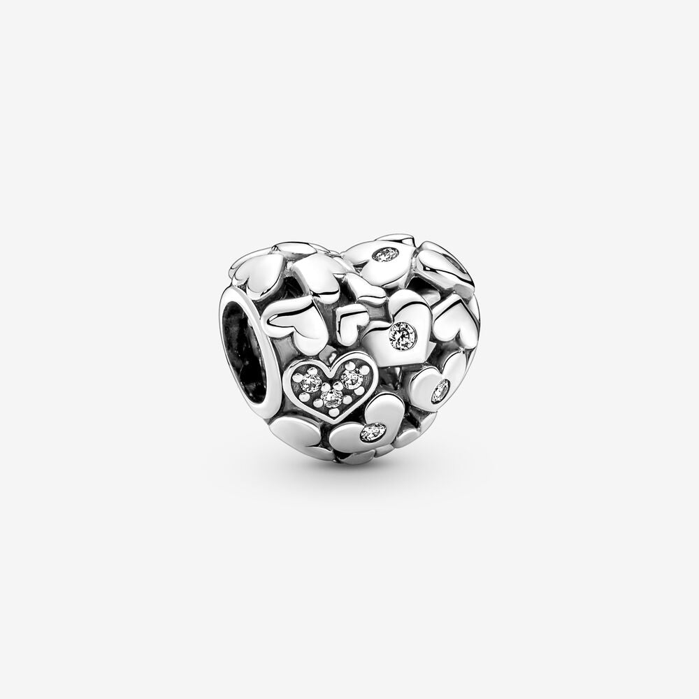 Charm Coração a Céu Aberto Cintilante [ENCOMENDA]