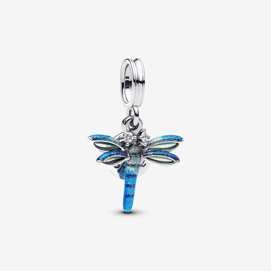 Charm Duplo Libelula [ENCOMENDA]