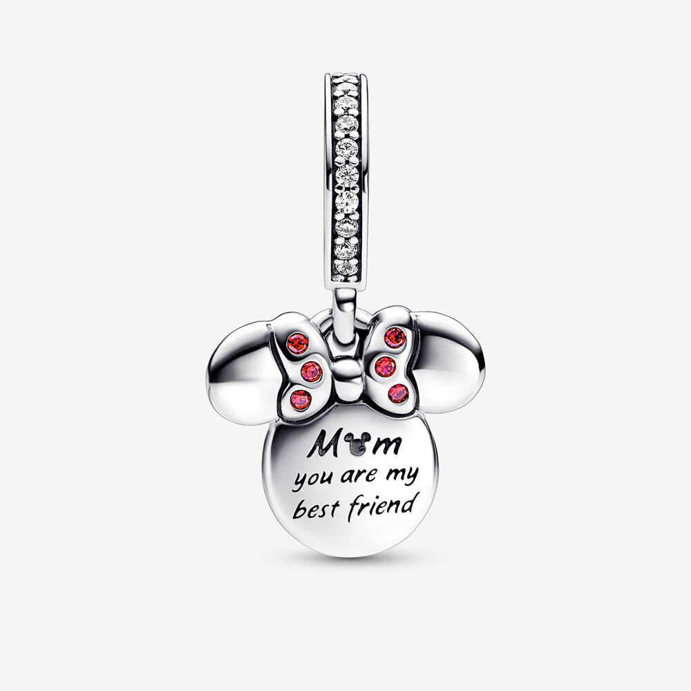 Charm Duplo Silhueta Minnie [ENCOMENDA]