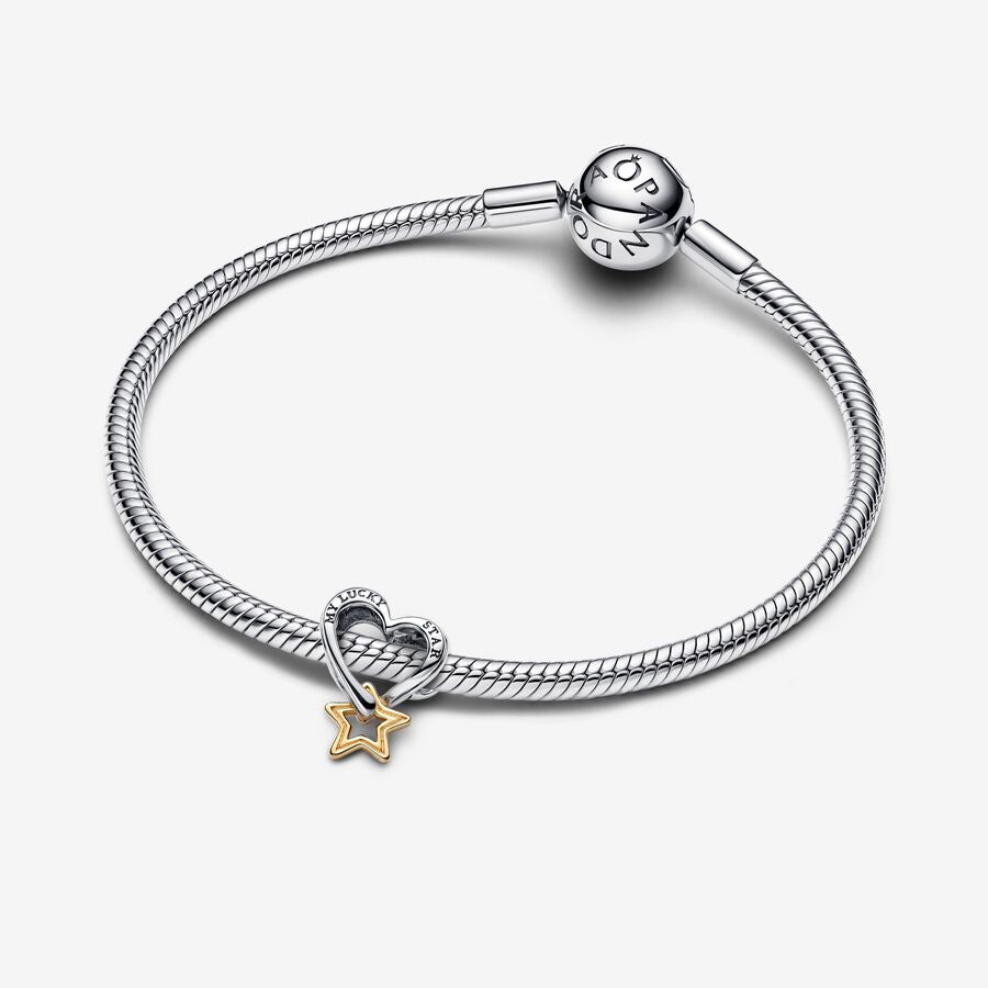 Charm Estrela da Sorte e Coração [ENCOMENDA]