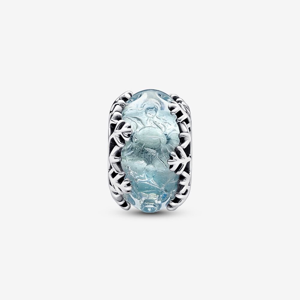 Charm Floco de Neve de Murano [ENCOMENDA]