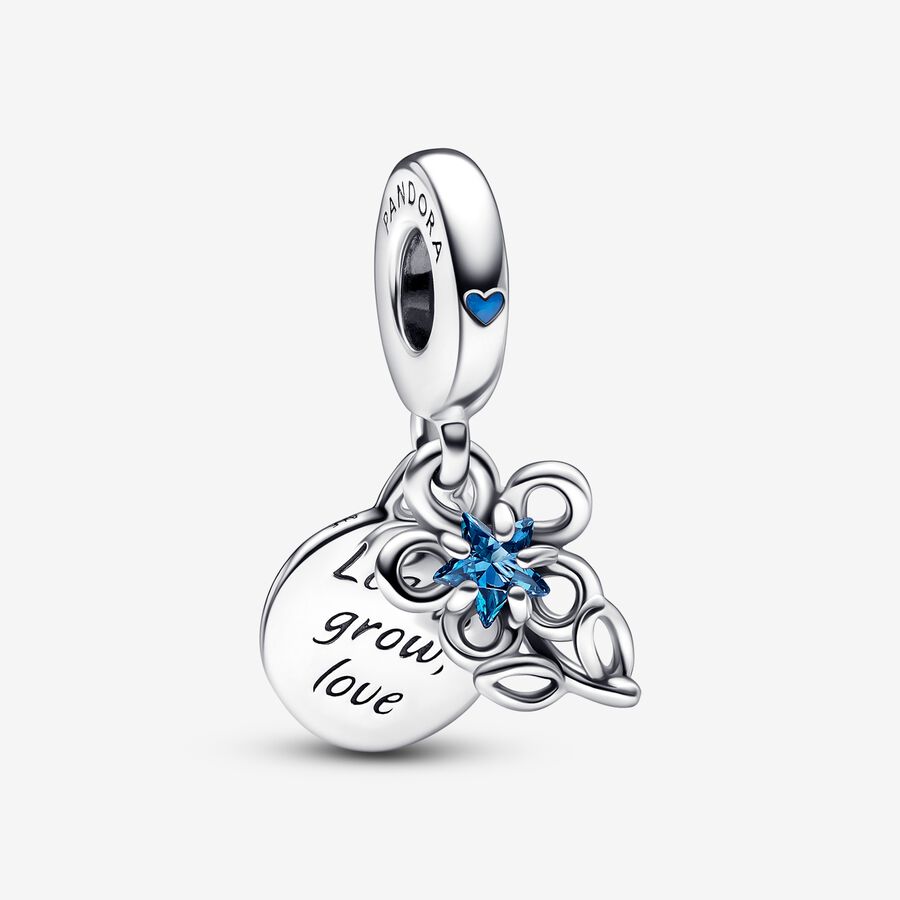 Charm Flor Florescendo Duplo [ENCOMENDA]