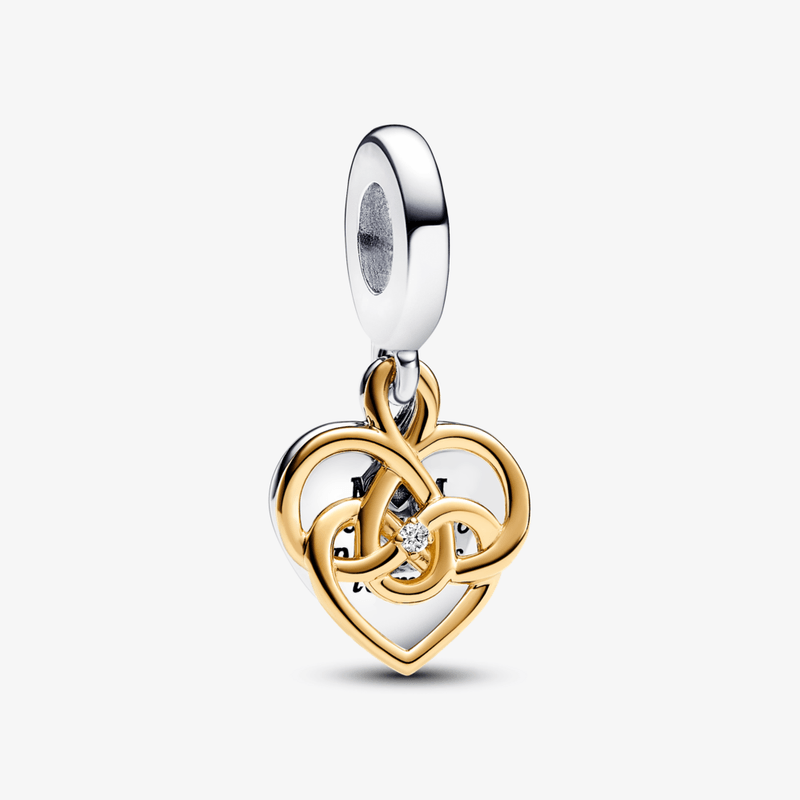 Charm Gravavel Coracao De Mae [ENCOMENDA]