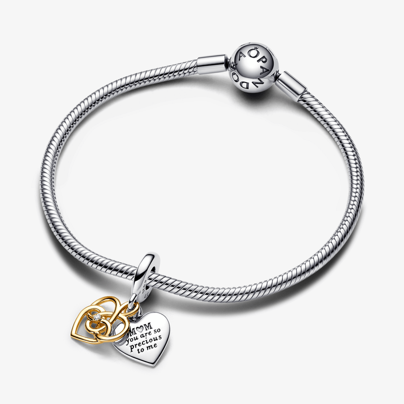 Charm Gravavel Coracao De Mae [ENCOMENDA]
