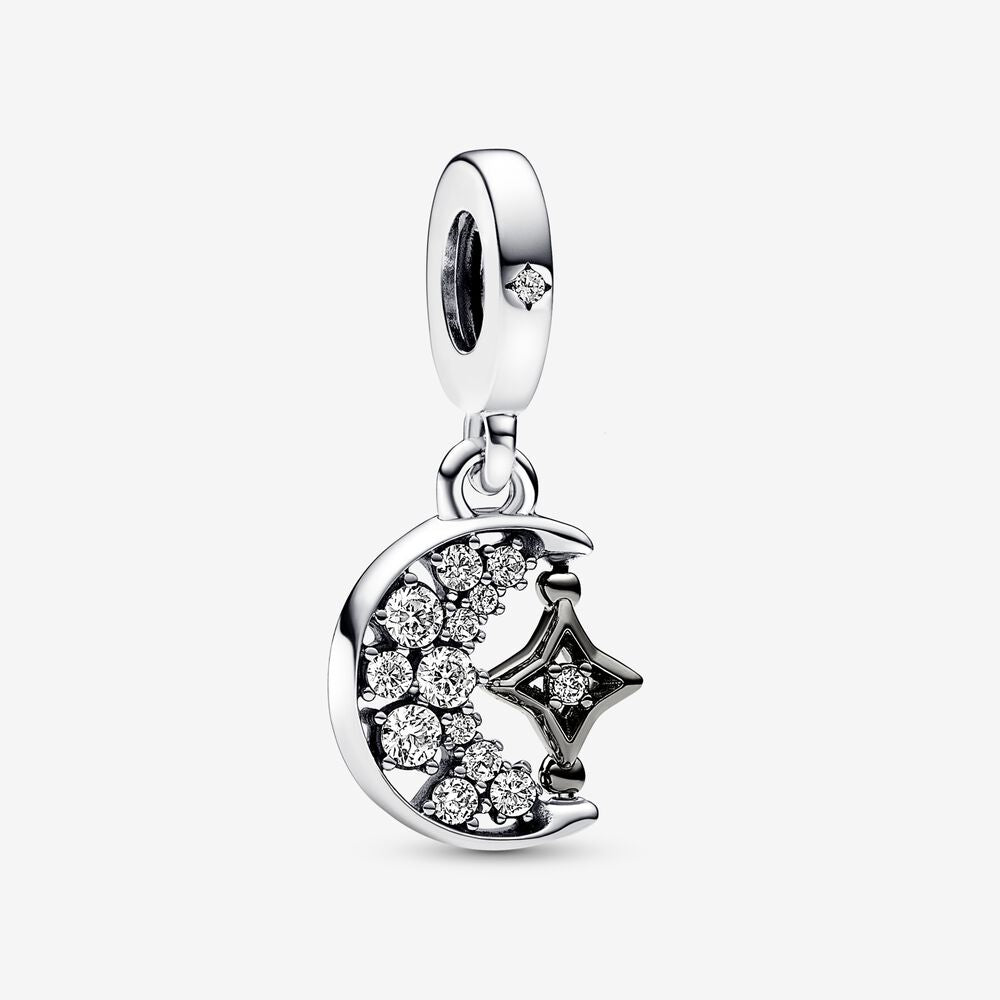 Charm Lua Crescente Espumante & Estrela [ENCOMENDA]