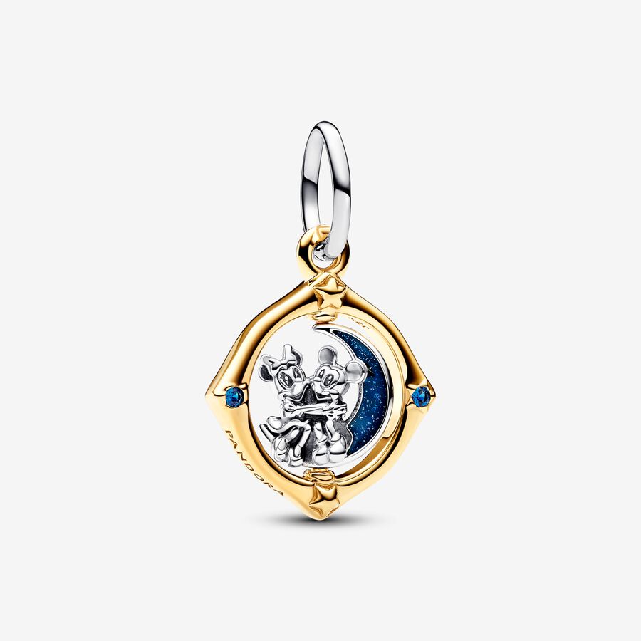 Charm Lua Giratória Mickey e Minnie [ENCOMENDA]