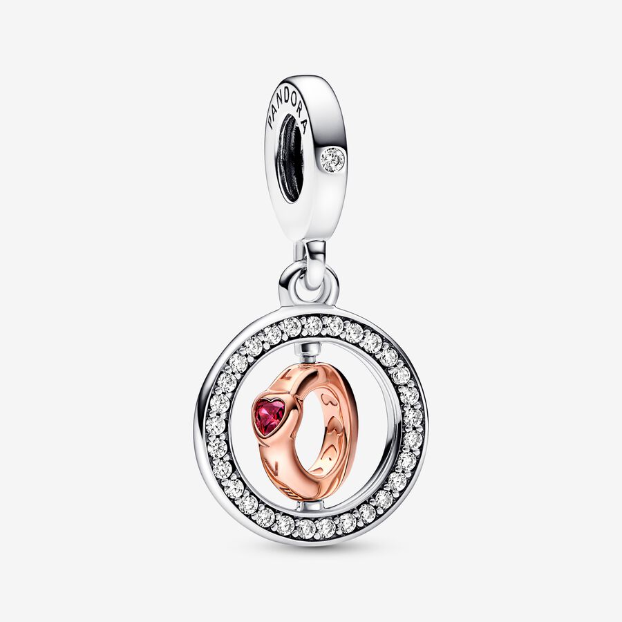 Charm Mensagem de Amor Rotativo [ENCOMENDA]