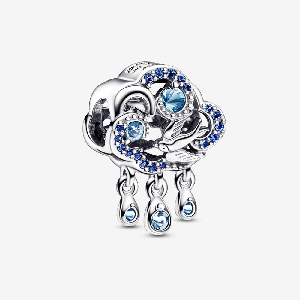 Charm Nuvem e Andorinha [ENCOMENDA]