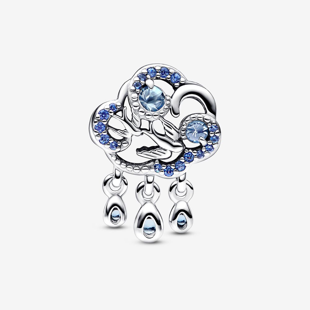 Charm Nuvem e Andorinha [ENCOMENDA]