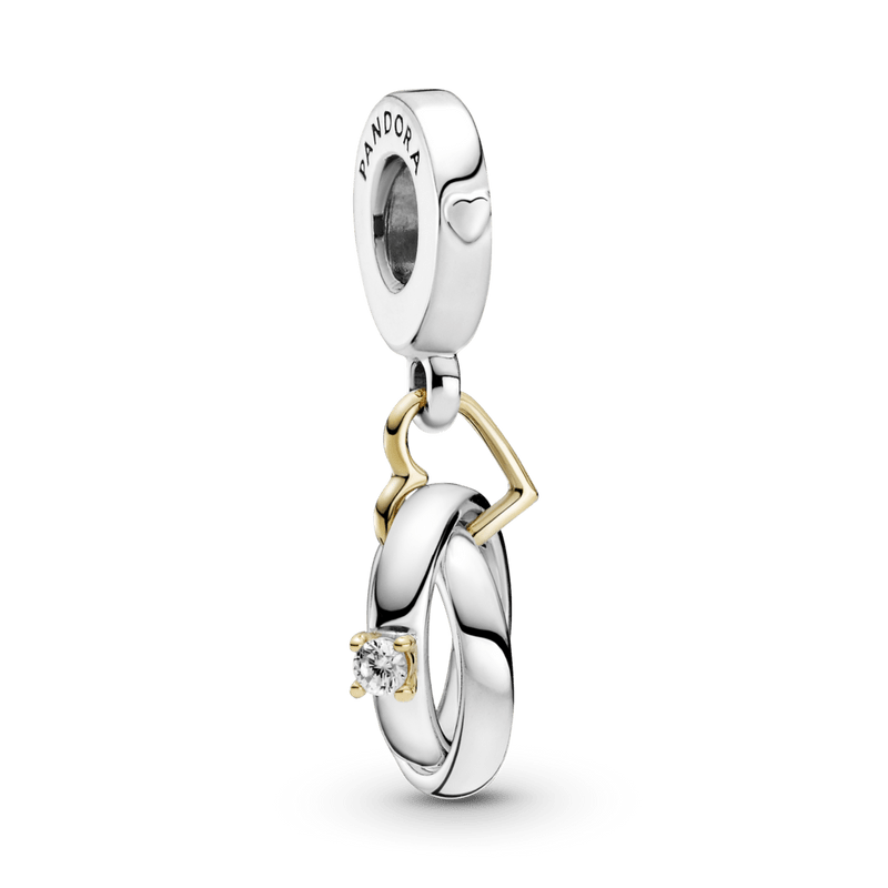 Charm Pendente Alianças de Casamento [ENCOMENDA]