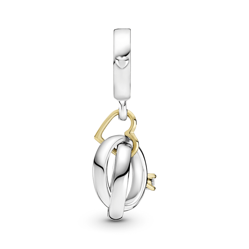 Charm Pendente Alianças de Casamento [ENCOMENDA]