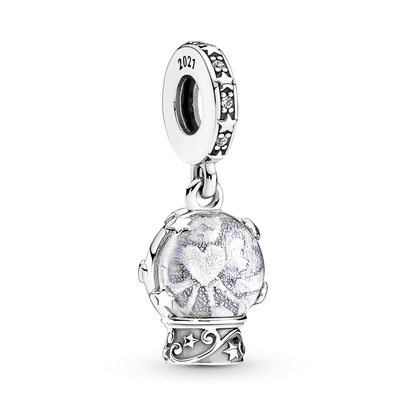 Charm Pendente Anjo do Globo de Neve [ENCOMENDA]
