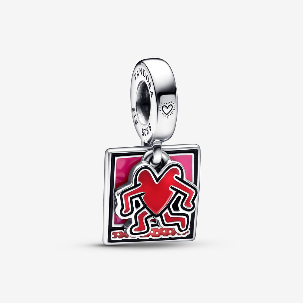Charm Pendente Duplo Coração Andante [ENCOMENDA]