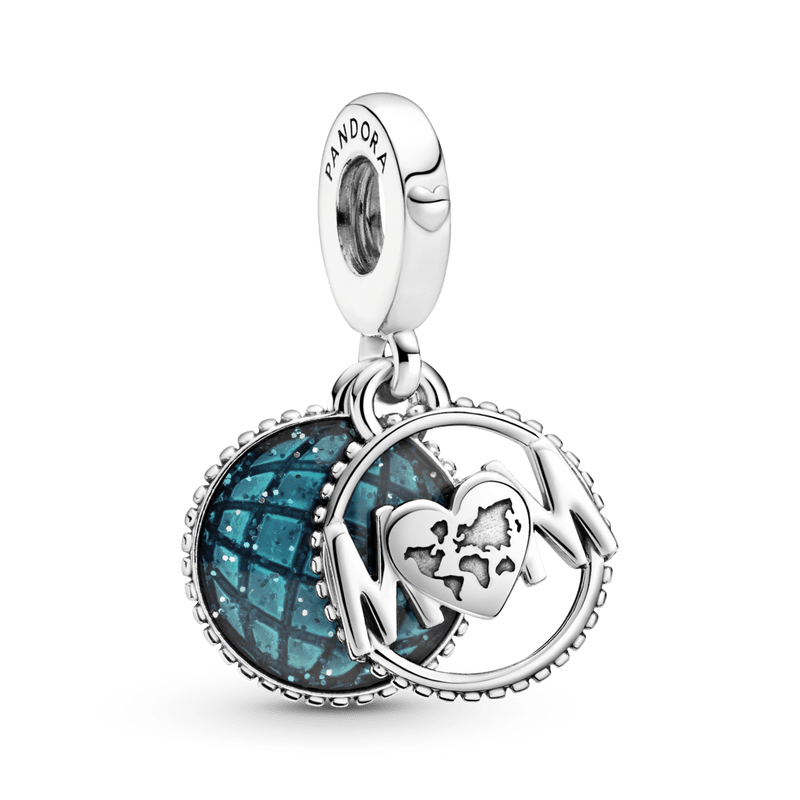 Charm Pendente Mamae Com Globo [ENCOMENDA]