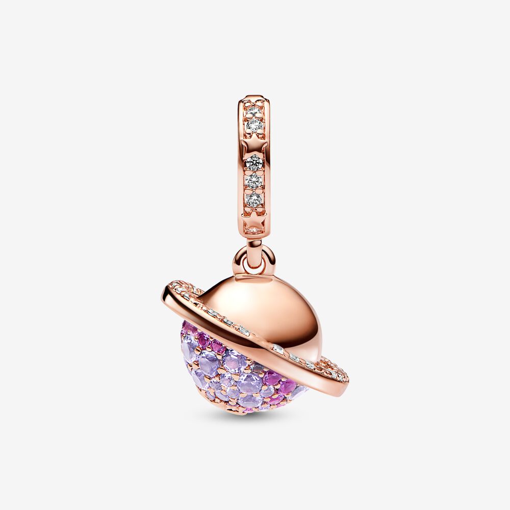 Charm Planeta Saturno Brilhante [ENCOMENDA]