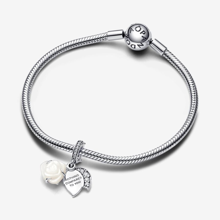 Charm Rosa Branca [ENCOMENDA]