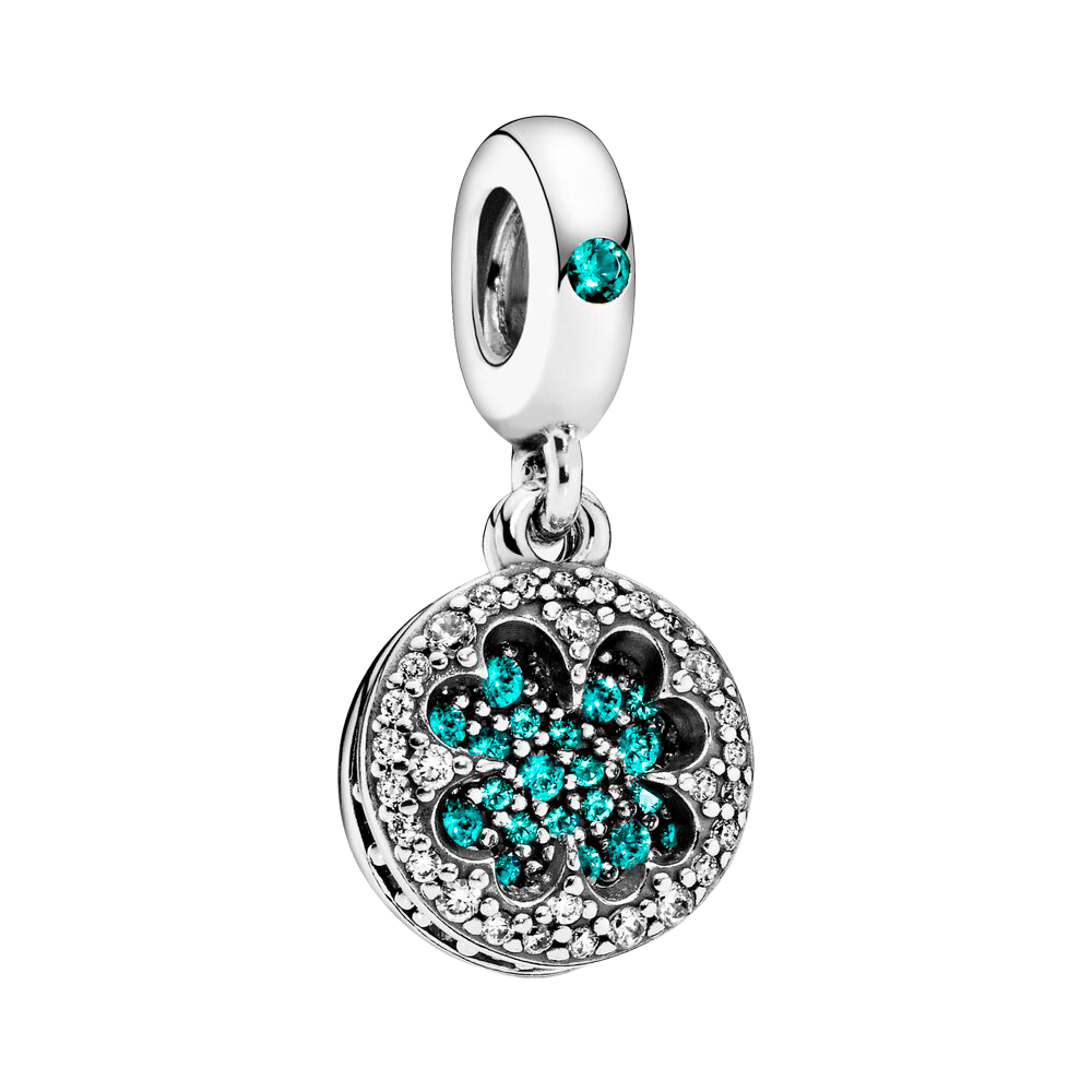 Charm Trevo de Quatro Folhas da Sorte