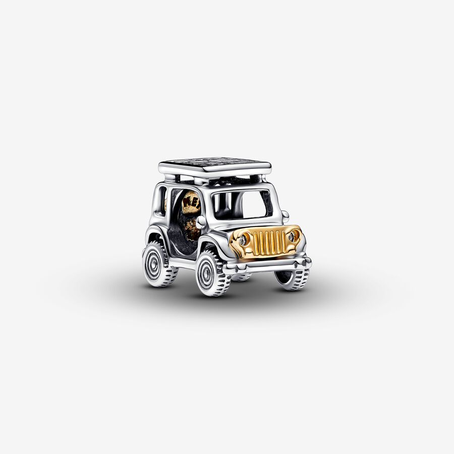 Charm de Carro de Aventura de Dois Tons [ENCOMENDA]