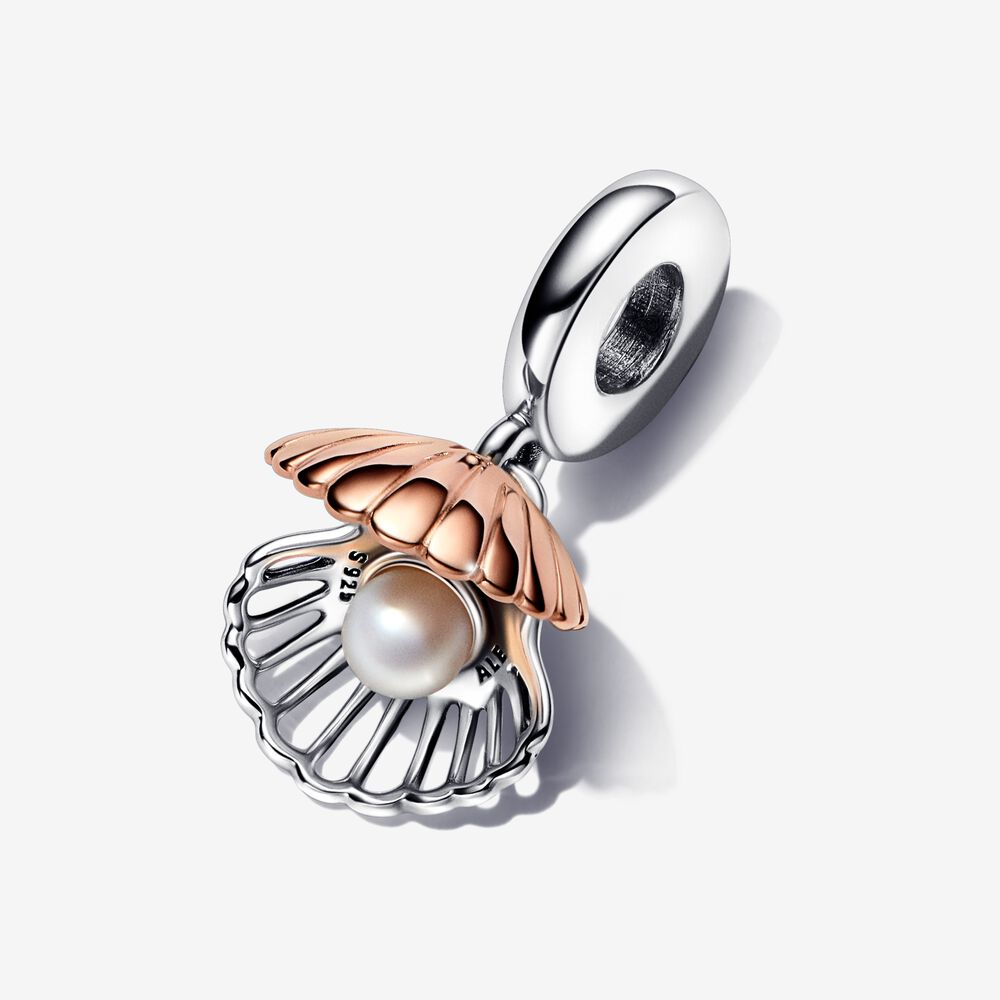 Charm de Concha do Mar e Pérola [ENCOMENDA]