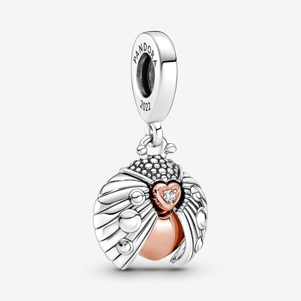 Charm de Joaninha e Coração [ENCOMENDA]
