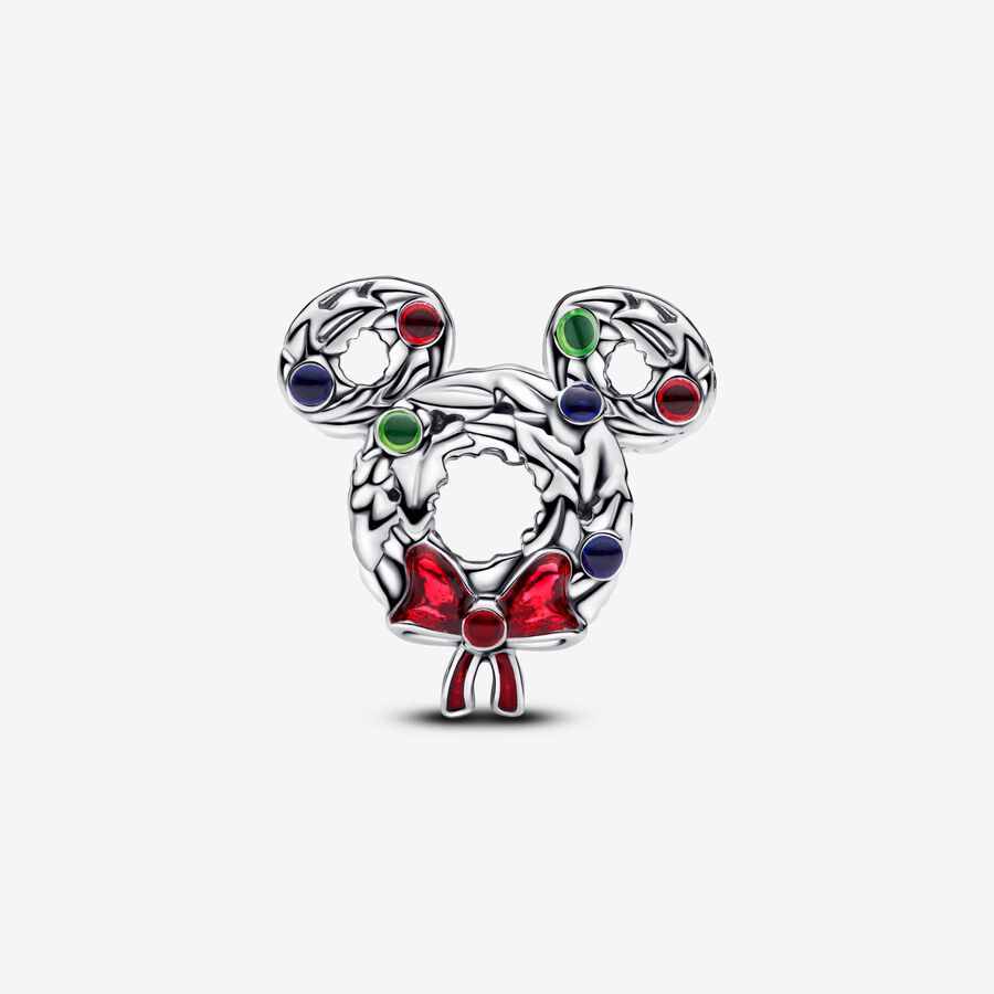 Charme de Guirlanda de Natal Mickey [ENCOMENDA]