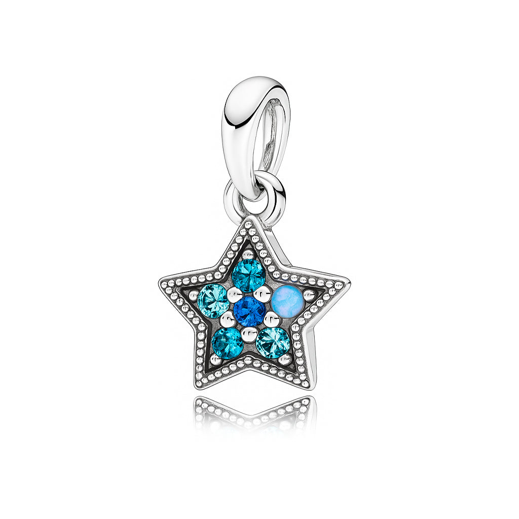 Charm Pendente Estrela Brilhante