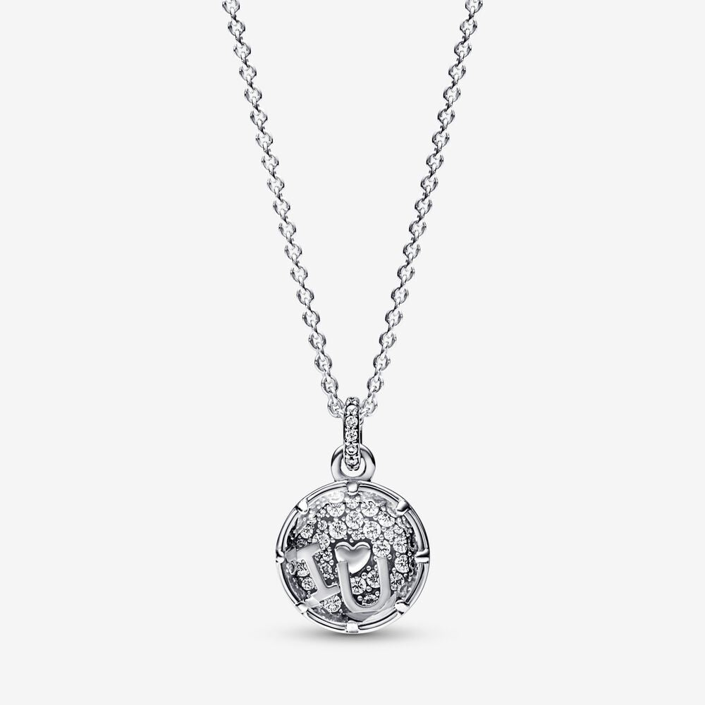 Colar Cintilante Mensagem de Amor [ENCOMENDA]