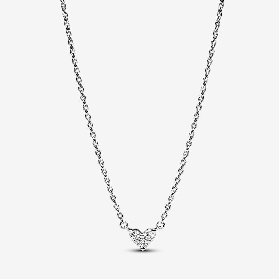 Colar Collier Coração de Pedra Tripla [ENCOMENDA]