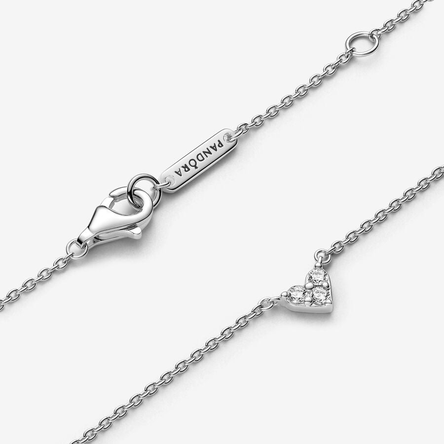 Colar Collier Coração de Pedra Tripla [ENCOMENDA]