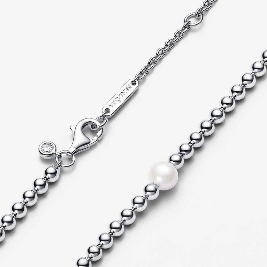 Colar Collier de Contas e Perolas de Agua Doce [ENCOMENDA]