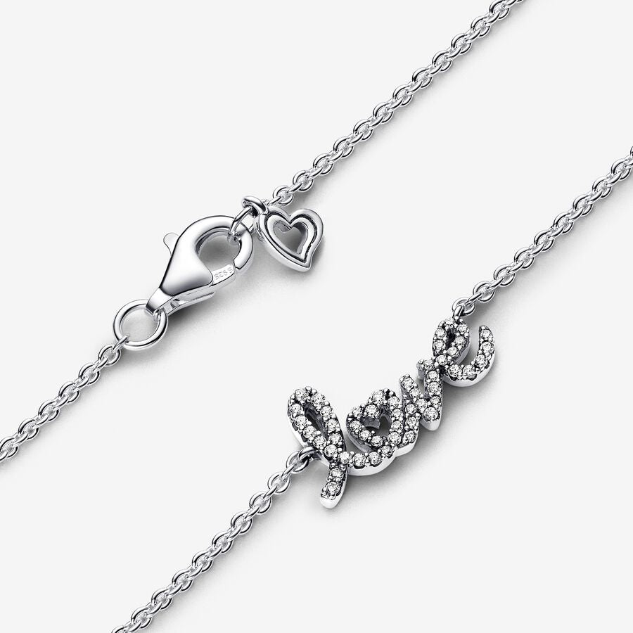 Colar Espumante Escrito à Mão Love Collier [ENCOMENDA]