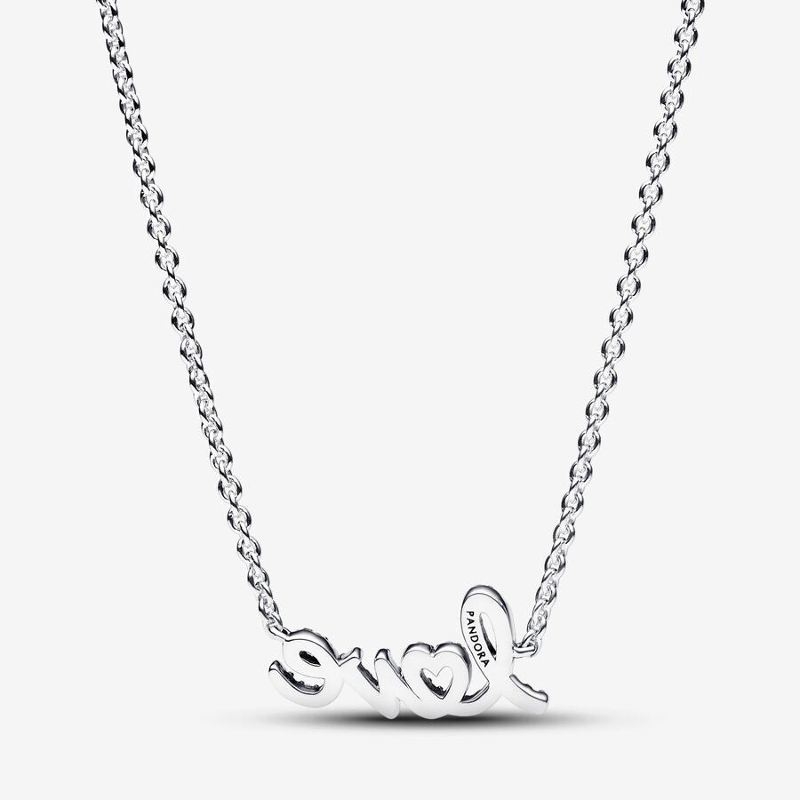 Colar Espumante Escrito à Mão Love Collier [ENCOMENDA]