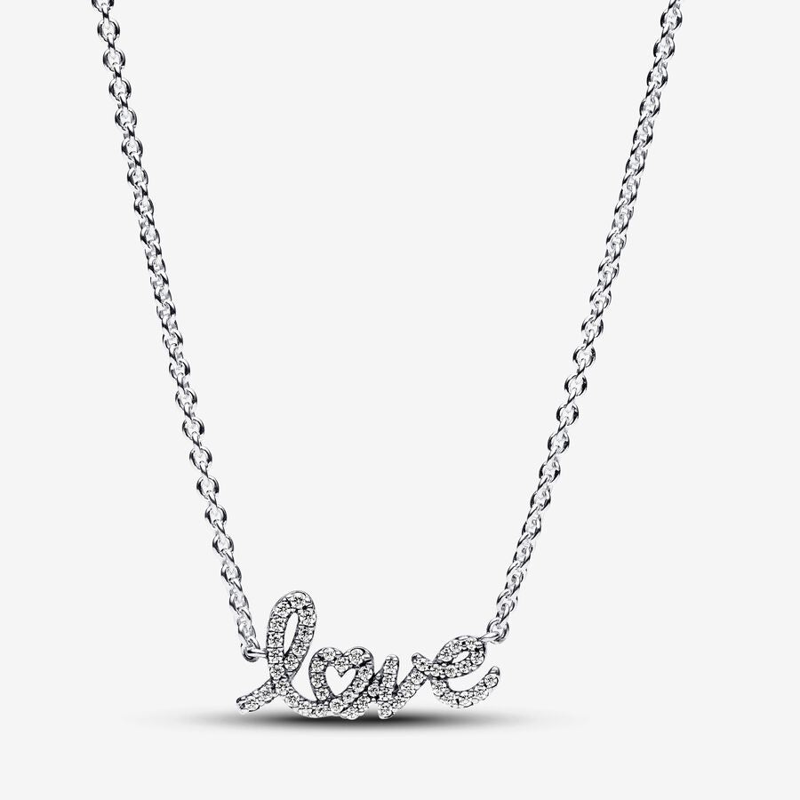 Colar Espumante Escrito à Mão Love Collier [ENCOMENDA]