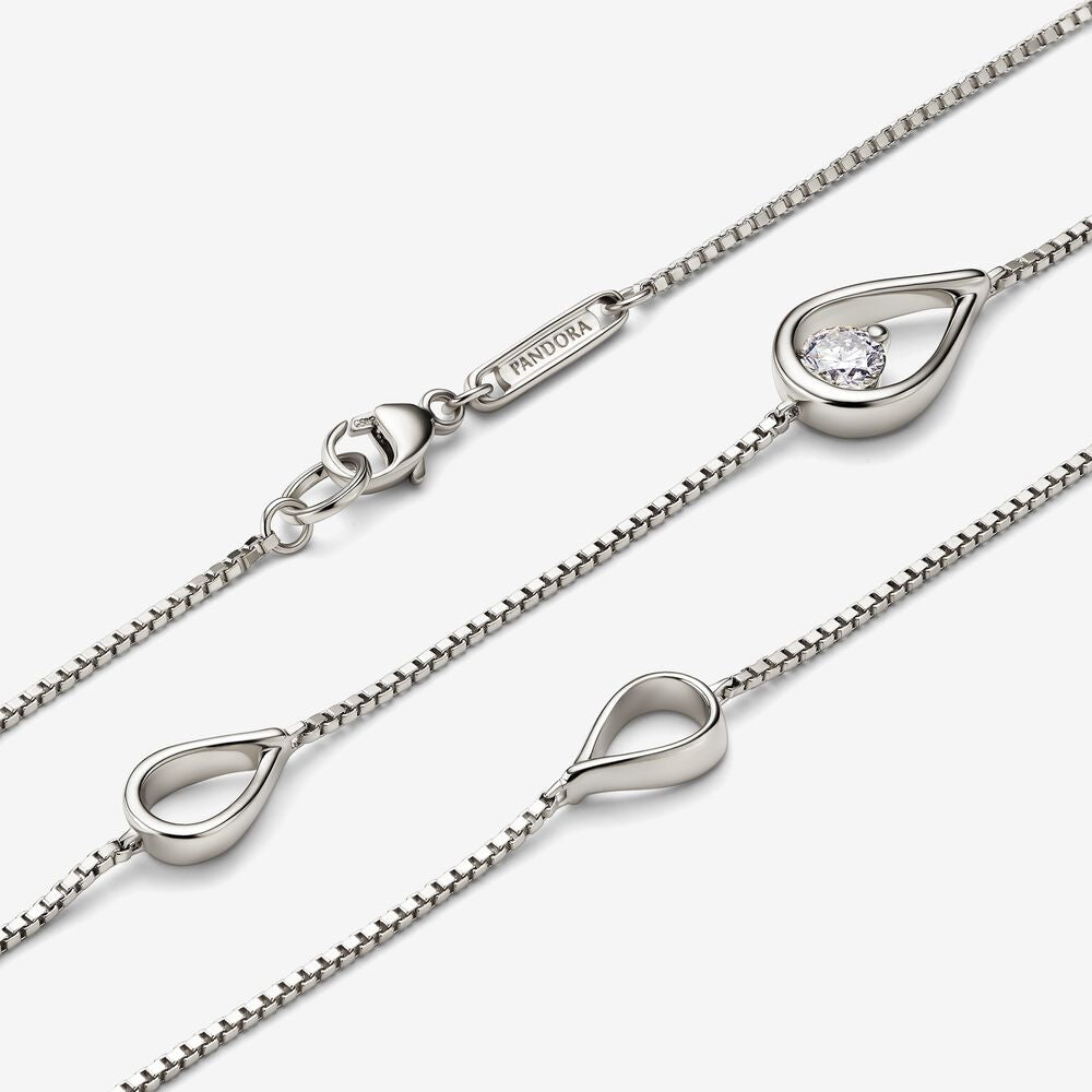 Colar Longo com Brilhantes [ENCOMENDA]