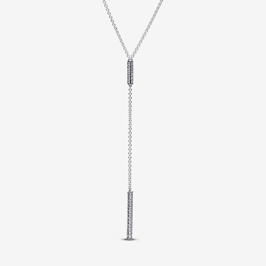 Colar Pendente Prisma Pavé [ENCOMENDA]